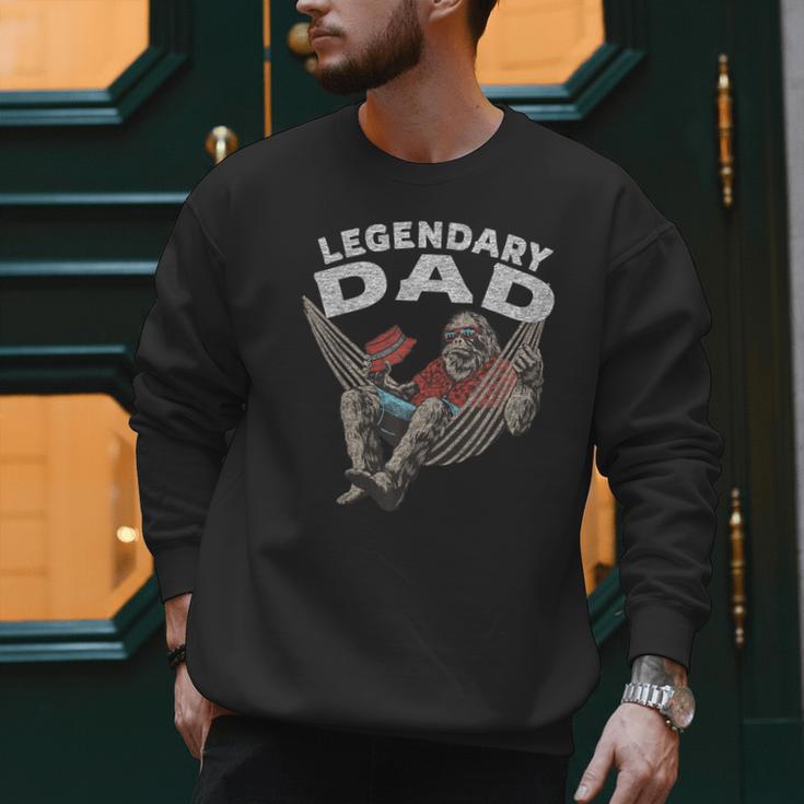 Dad Legendary Saying Men Sweatshirt Dad Legendary Saying Men Sweatshirt