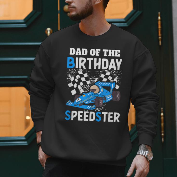 Dad Shirt Two Fast Two Curious Racing Cars Birthday Men Sweatshirt
