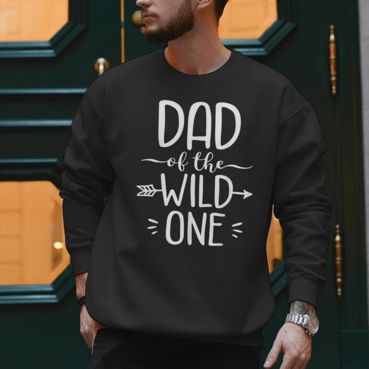 Dad Of The Wild One Shirt 1st Birthday Safari Men Sweatshirt