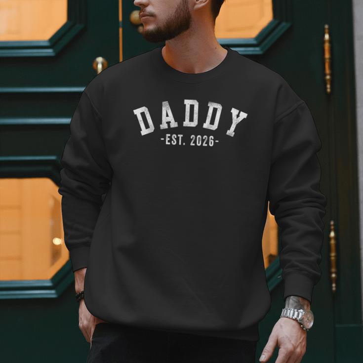 Daddy 2026 Classic Bold Font Men Sweatshirt Daddy 2026 Classic Bold Font Men Sweatshirt