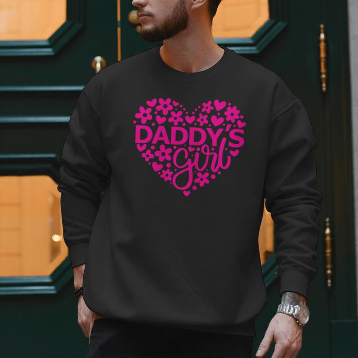 Daddy's Girl Father's Day Idea For a New Dad Men Sweatshirt