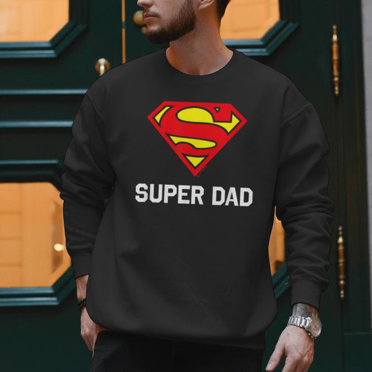 DC Comics Superman Father's Day Super Dad Logo Men Sweatshirt