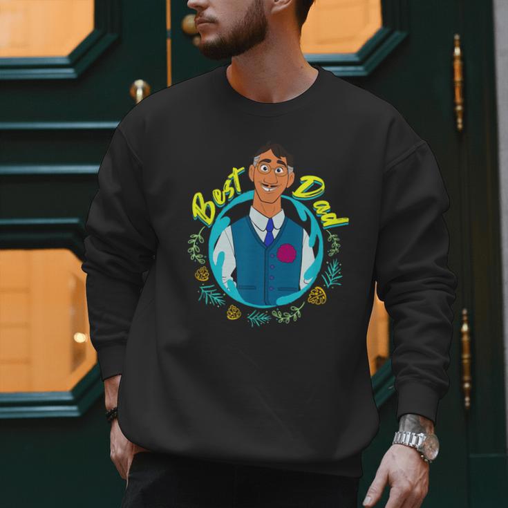 Disney Encanto Agustin Madrigal Best Dad Portrait Small Men Sweatshirt