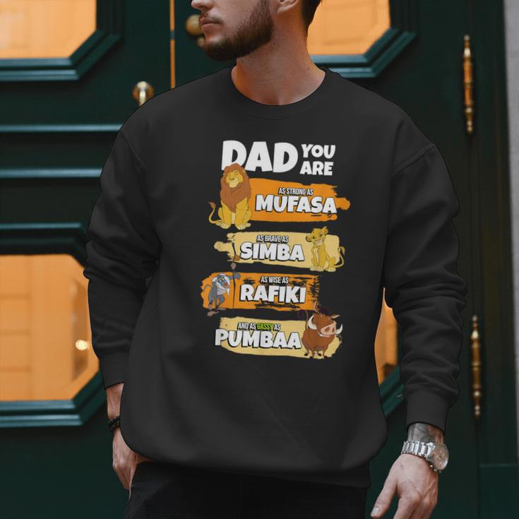 Disney The Lion King Dad You Are Word Stack Men Sweatshirt Disney The Lion King Dad You Are Word Stack Men Sweatshirt