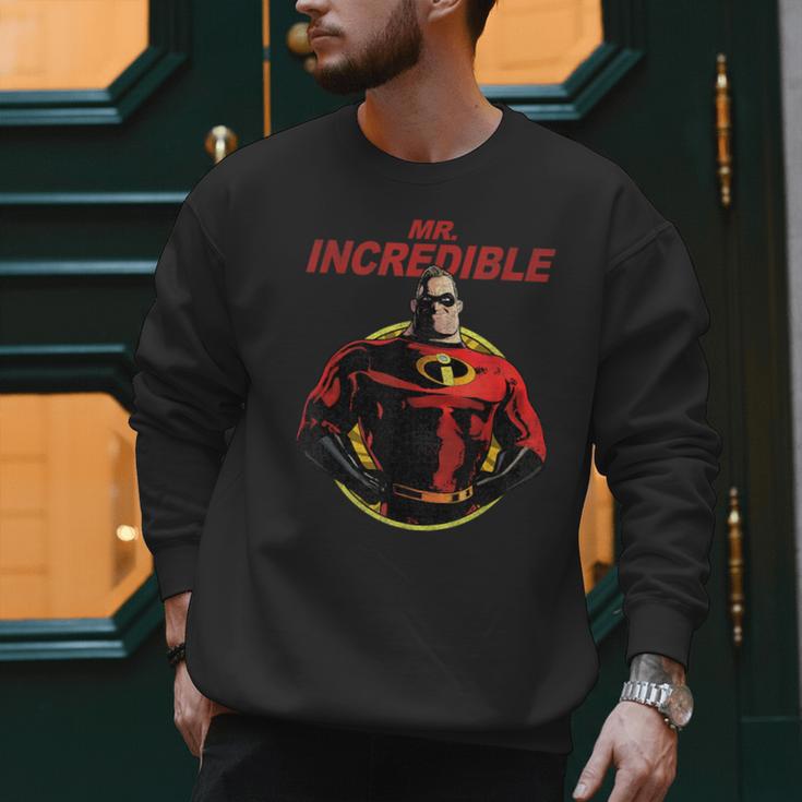 Disney Pixar The Incredibles 2 Mr Incredible Vintage Dad Men Sweatshirt