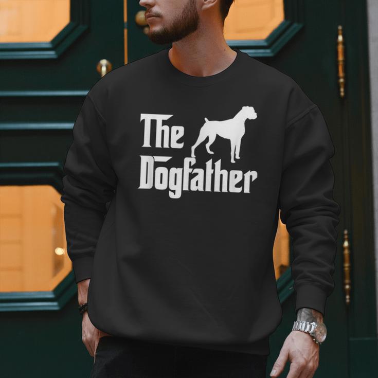 The DogfatherShirt Boxer Dog Lover Shirt For Men Dad Men Sweatshirt The DogfatherShirt Boxer Dog Lover Shirt For Men Dad Men Sweatshirt