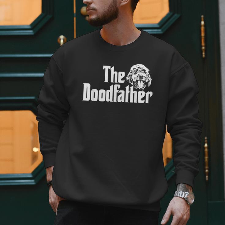 The Doodlefather Golden Doodle Dad Dog Goldendoodle Men Sweatshirt