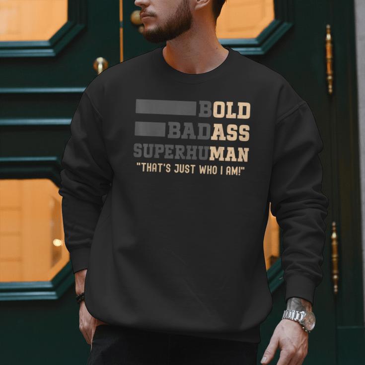 Fathers Day Old Man Retirement Tee Gag For Dad Men Sweatshirt