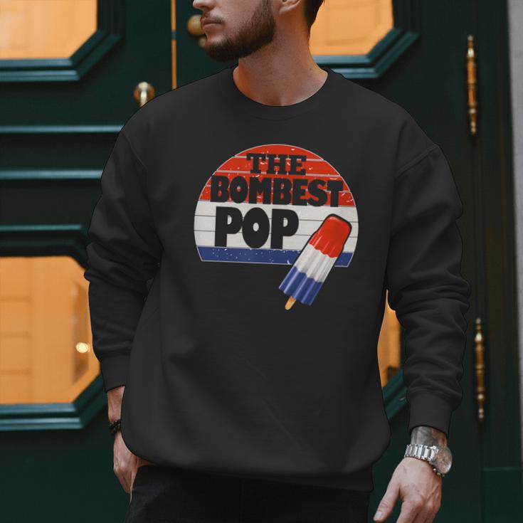 Fathers Day Shirt Cool Dad Bombest Pop Retro 80s Dad Men Sweatshirt Fathers Day Shirt Cool Dad Bombest Pop Retro 80s Dad Men Sweatshirt