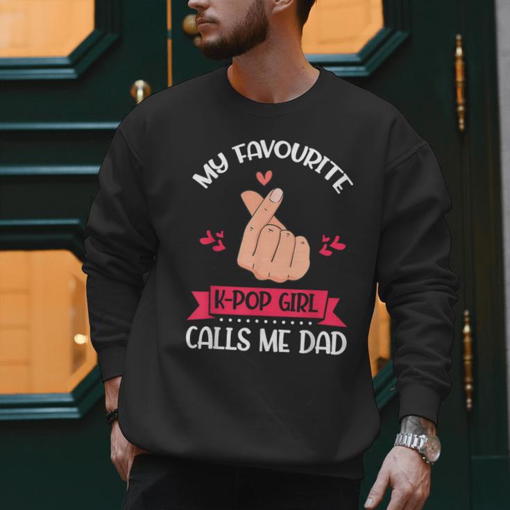 My Favorite K-Pop Girl Calls Me Dad K-Pop Girl Men Sweatshirt