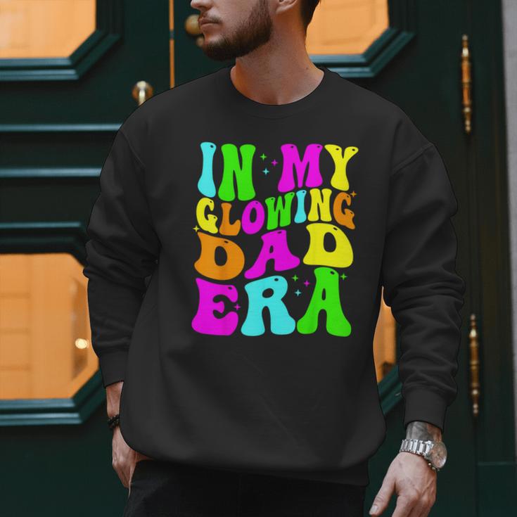 In My Glowing Dad Era Groovy Colorful Bright Men Sweatshirt