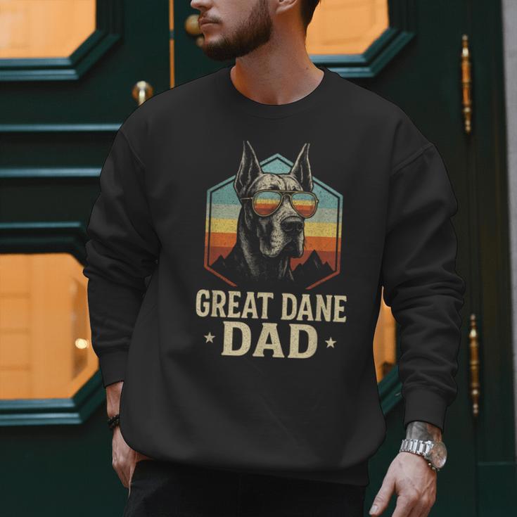 Great Dane Dad Vintage Men Sweatshirt