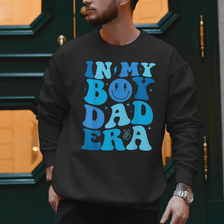 Groovy In My Boy Dad Era For Fathers Day Men Sweatshirt
