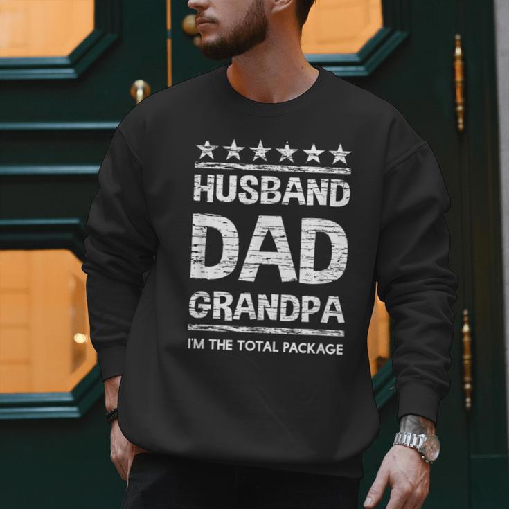 Husband Dad Grandpa Shirt For Him Men Sweatshirt