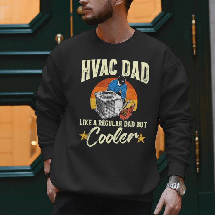 HVAC Dad But Cooler HVAC Technician Father Men Sweatshirt