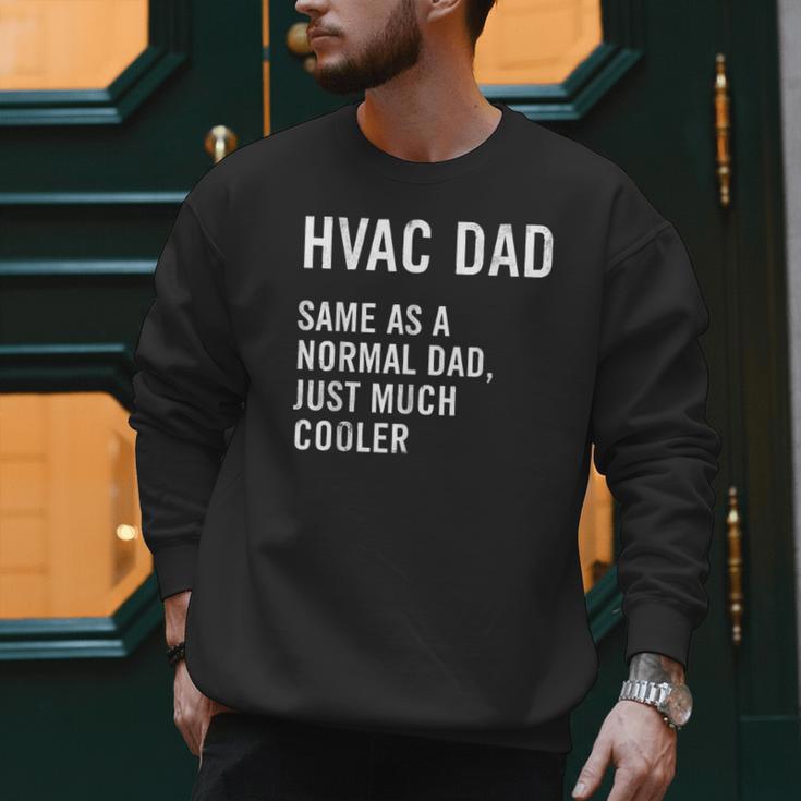 HVAC Dad Definition HVAC Technician Men Sweatshirt