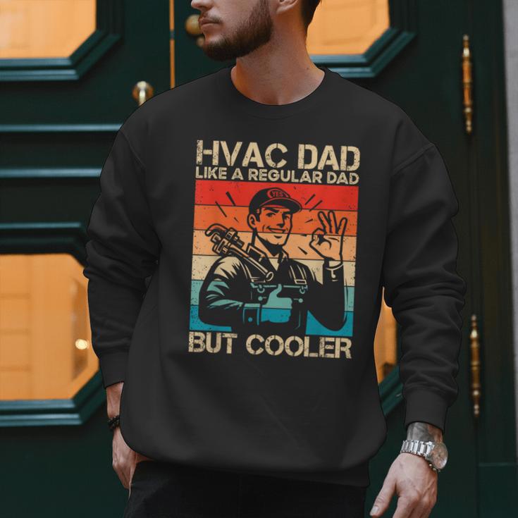 HVAC Dad HVAC Technician Mechanic Repairman Men Sweatshirt