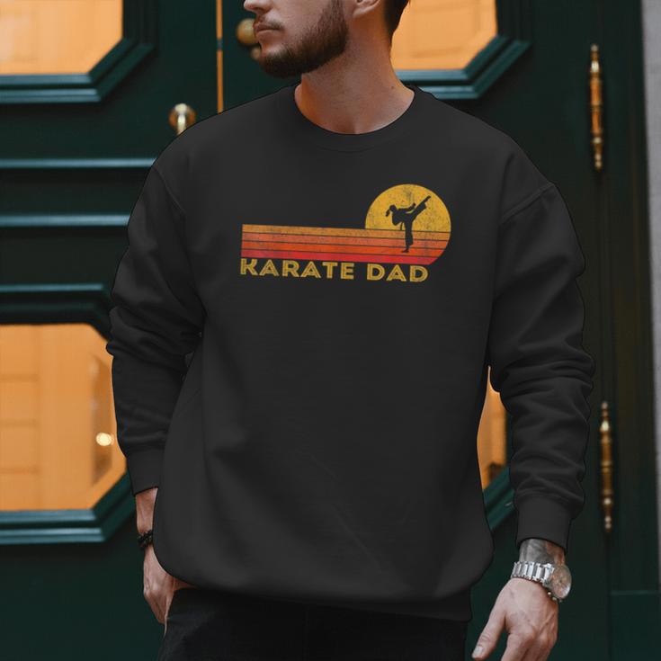 Karate Dad Martial Arts Retro Men Sweatshirt