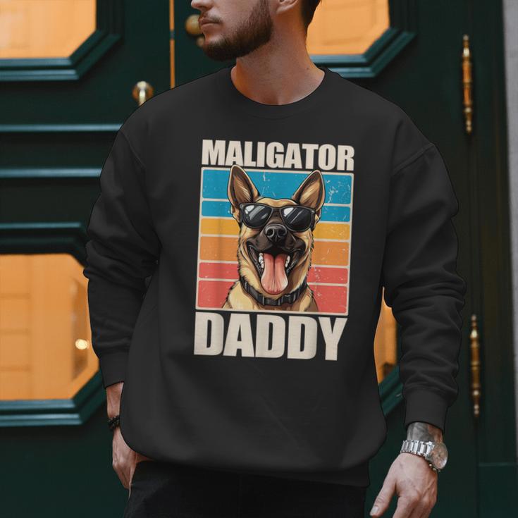 Malinois Dad Maligator Daddy Belgian Malinois Men Sweatshirt Malinois Dad Maligator Daddy Belgian Malinois Men Sweatshirt
