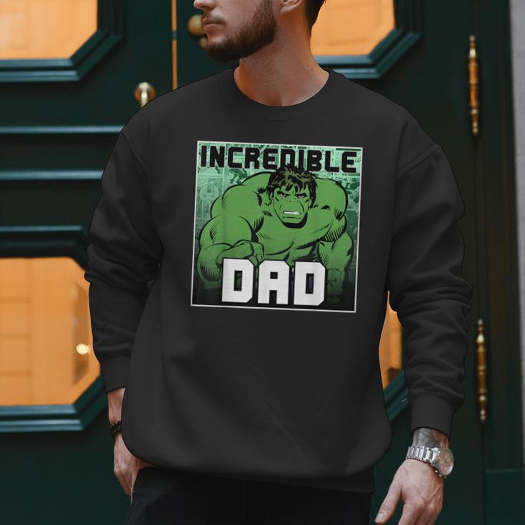 Marvel Comics Avengers Father's Day Hulk Incredible Dad Men Sweatshirt