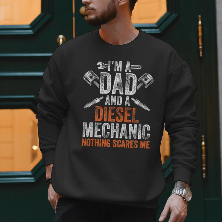 For Men Father's Day Halloween Diesel Mechanic Dad Men Sweatshirt For Men Father's Day Halloween Diesel Mechanic Dad Men Sweatshirt