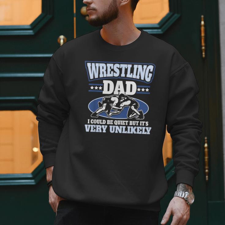 For Men Freestyle Wrestling Dad Men Sweatshirt