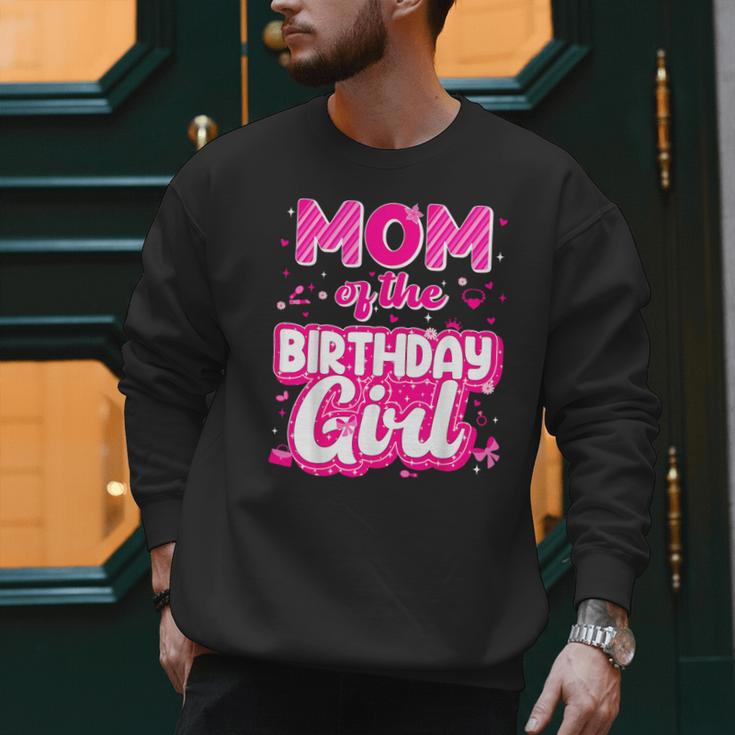 Mom And Dad Birthday Girl Family Matching Party Decorations Men Sweatshirt