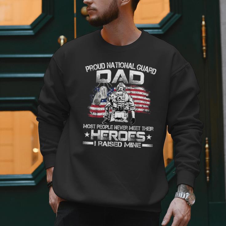 National Guard Graduation Proud National Guard Dad Men Sweatshirt