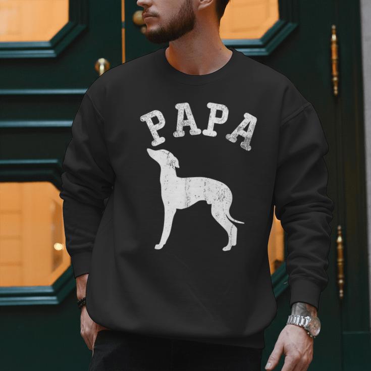 Papa ITALIAN GREYHOUND For Dad Men Sweatshirt