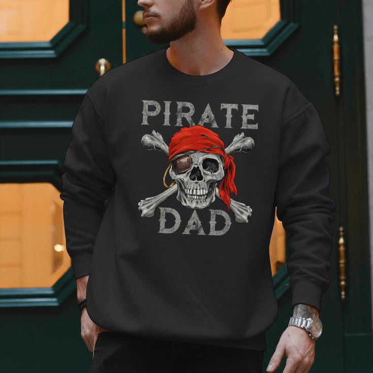 Pirate Dad Shirt Jolly Roger Crossbones Skull Halloween Men Sweatshirt Pirate Dad Shirt Jolly Roger Crossbones Skull Halloween Men Sweatshirt