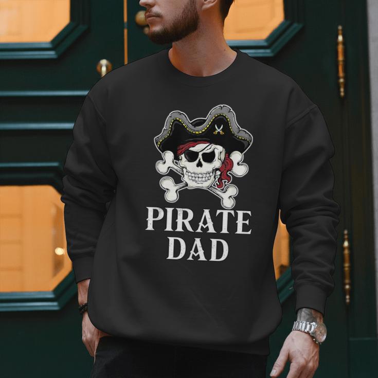 Pirate Father Pirate Dad Halloween Men Sweatshirt