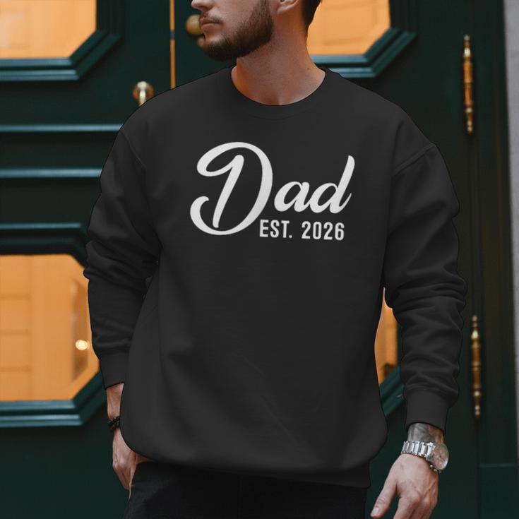 Pregnancy Announcement Daddy New Dad First Time Dad 2026 Men Sweatshirt