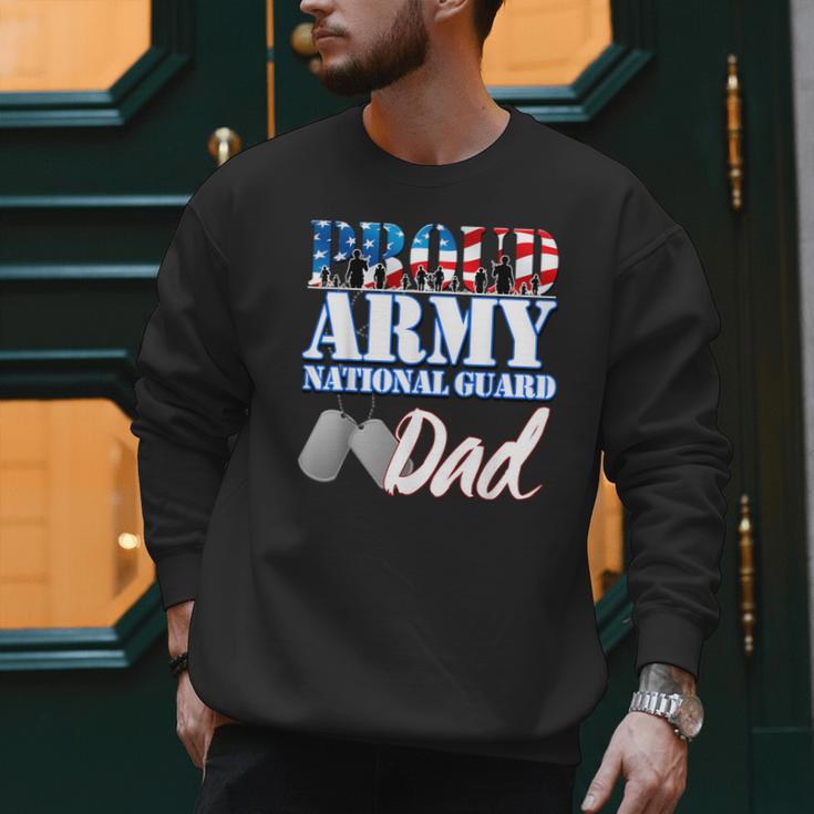 Proud Army National Guard Dad Fathers Day Shirt Men Men Sweatshirt