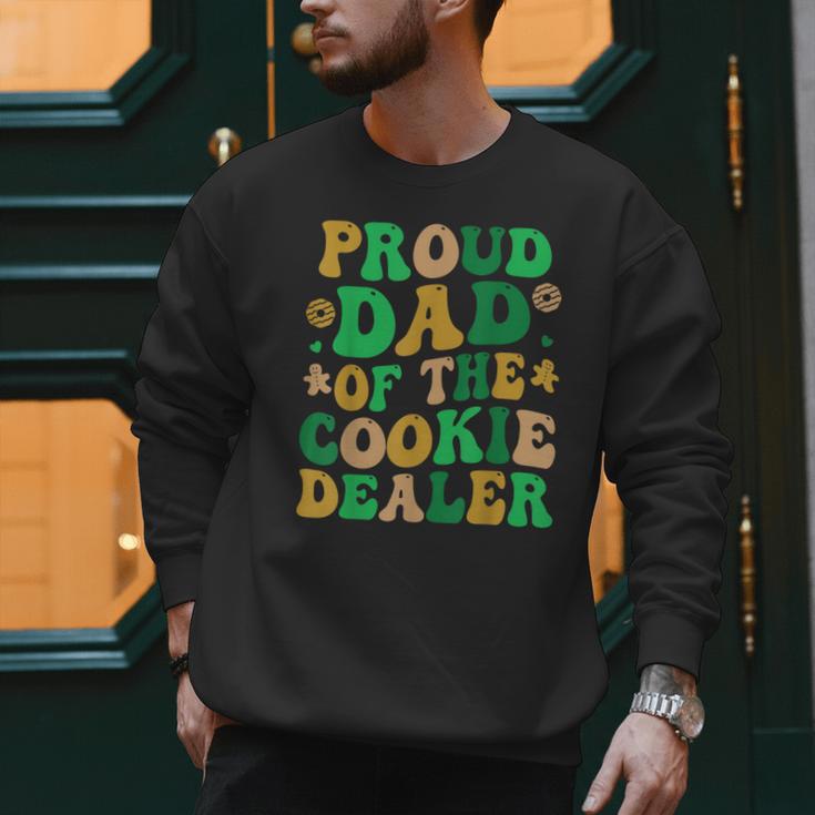 Proud Dad Of a Cookie Dealer Scout Troop Cookie Dealer Girls Men Sweatshirt