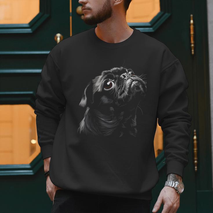 Pug For Dog Mom Dad Cute Pug Men Women Kids Men Sweatshirt
