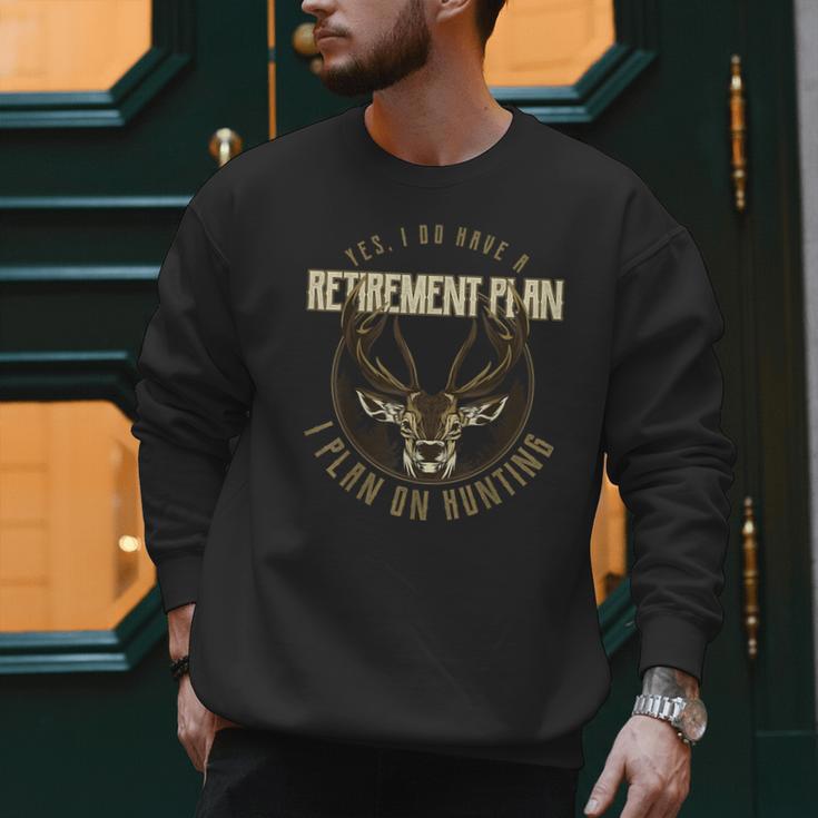 Retirement Grandpa Hunting Deer Elk Retired Hunter Dad Men Sweatshirt Retirement Grandpa Hunting Deer Elk Retired Hunter Dad Men Sweatshirt