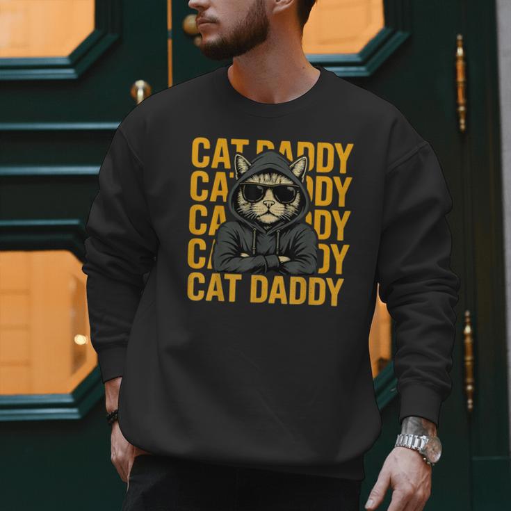 Retro Cat Daddy Style Animal For Men Women Kid Boy Girl Men Sweatshirt Retro Cat Daddy Style Animal For Men Women Kid Boy Girl Men Sweatshirt