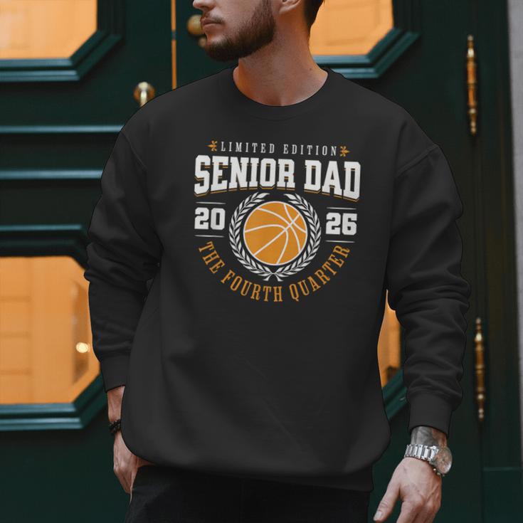 Senior Basketball Dad 2026 The Final Quarter Men Sweatshirt
