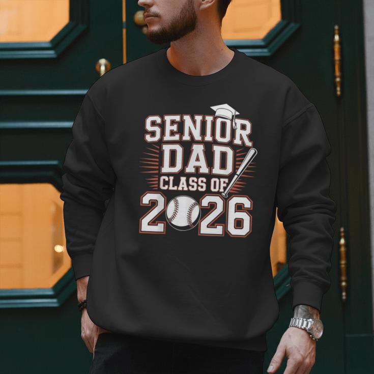 Senior Dad Class Of 2026 Graduate Baseball 2026 Graduation Men Sweatshirt
