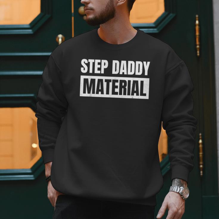 Step Dad Father Family Step Daddy Material -Adults Male Short Sleeve T-Shirt Novelty-T-Shirts Small Men Sweatshirt