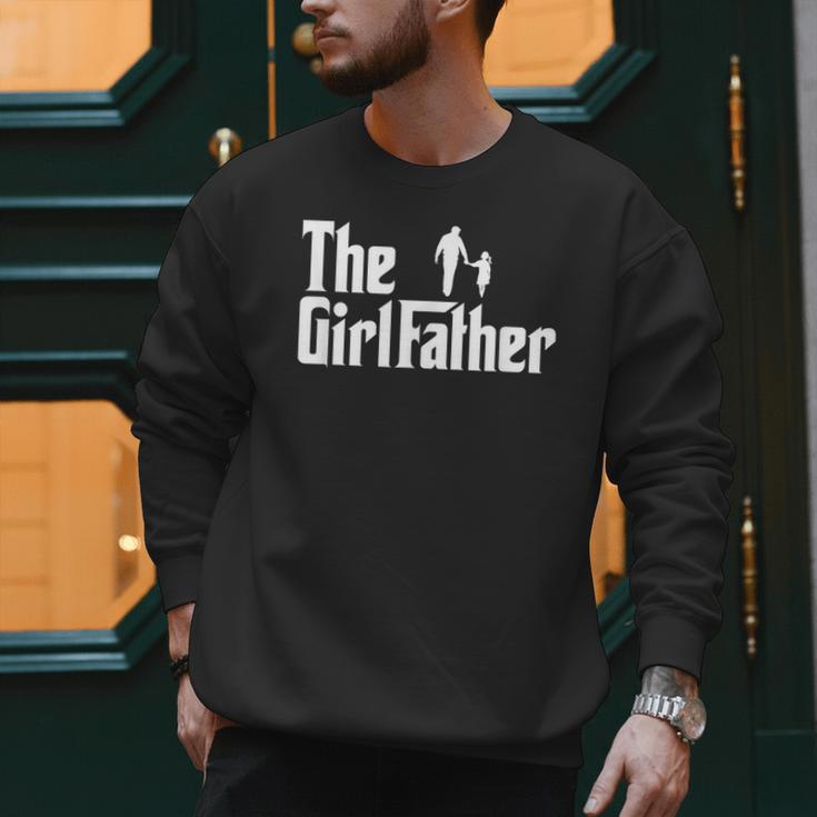 Threadrock The Girl Father Dad Of Girls Daddy Daughter Men Sweatshirt
