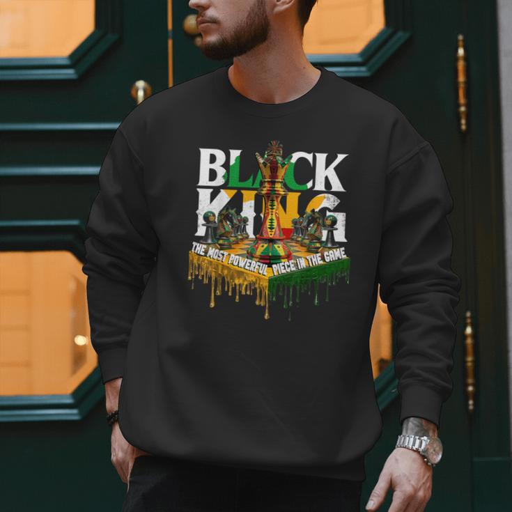 History I Am Black Man King Dad Melanin Men Women Men Sweatshirt