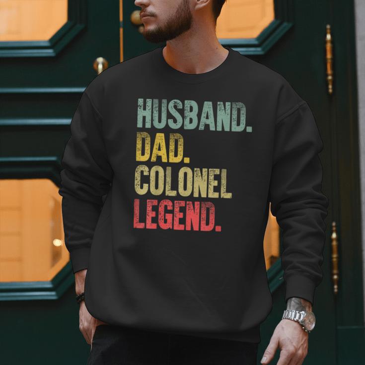 Vintage Husband Dad Colonel Legend Retro T-Shirt Men Sweatshirt Vintage Husband Dad Colonel Legend Retro T-Shirt Men Sweatshirt