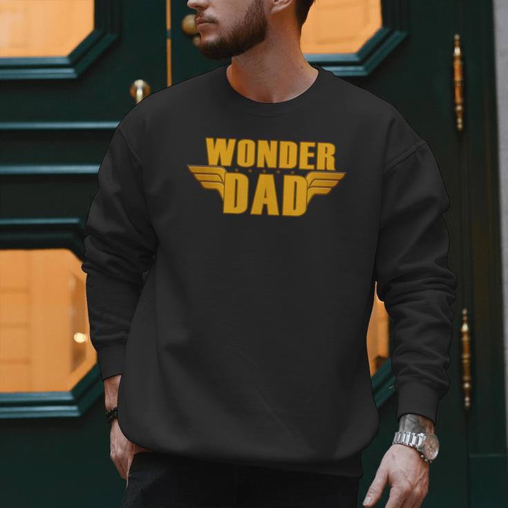 Wonder Dad Men Sweatshirt Wonder Dad Men Sweatshirt