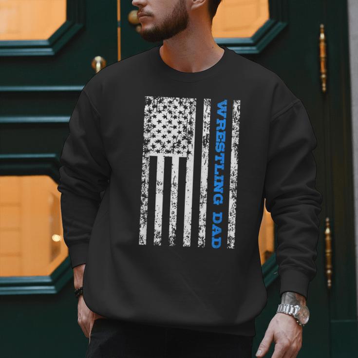 Wrestling Dad Men Sweatshirt