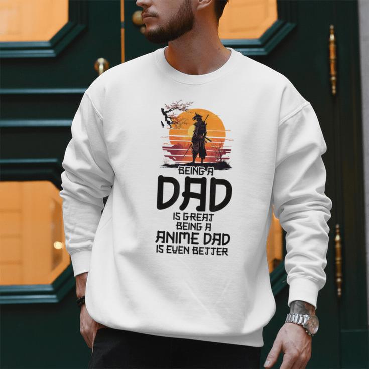 Anime Dad Jokes Father's Day Anamae Otaku Manga Japan Men Sweatshirt
