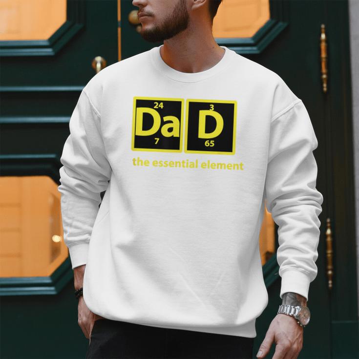 Dad Periodic Table Of Elements Men Sweatshirt