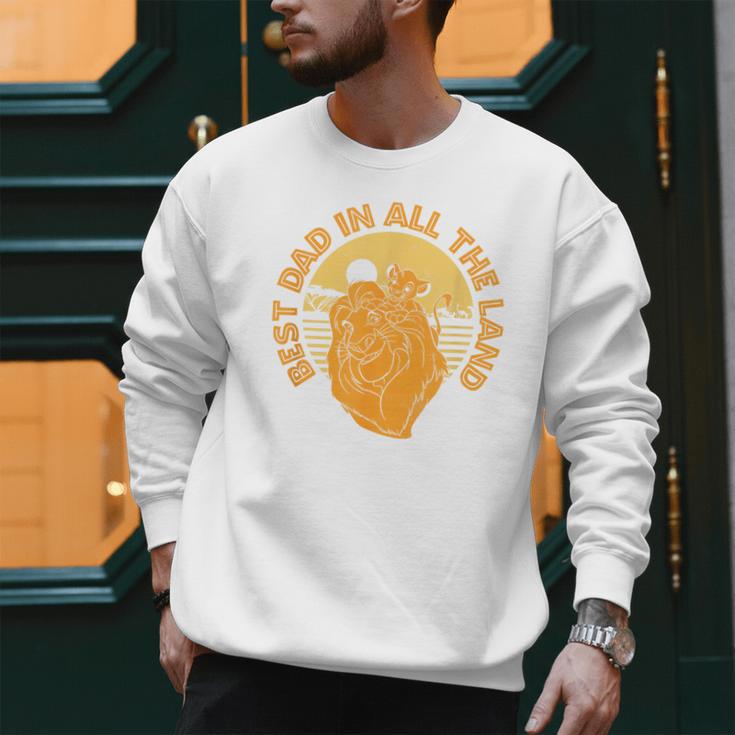 Disney The Lion King Father's Day Best Dad In All The Land Men Sweatshirt