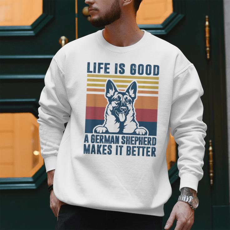 German Shepherd Men Women Dog Dad Mom German Shepherd Men Sweatshirt