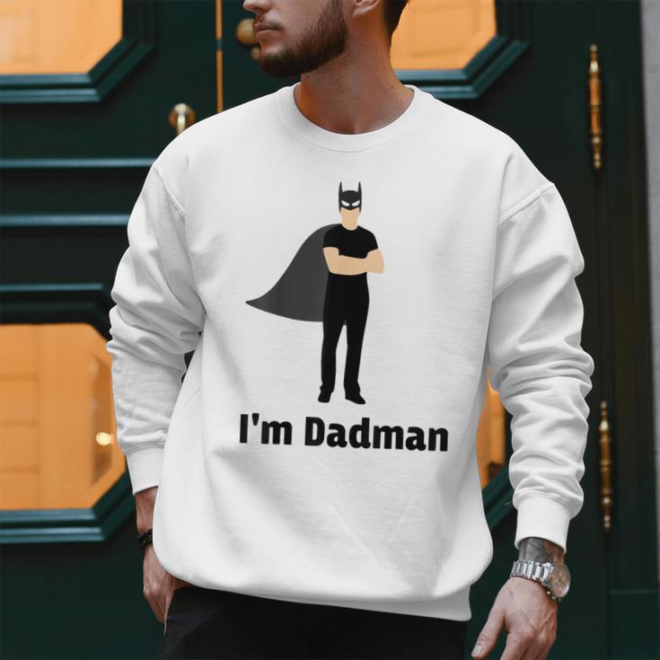 I'm Dadman Superhero Dad Father's Day Men Sweatshirt